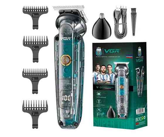 Машинка для стриження VGR V-949 8820, сіра Винница