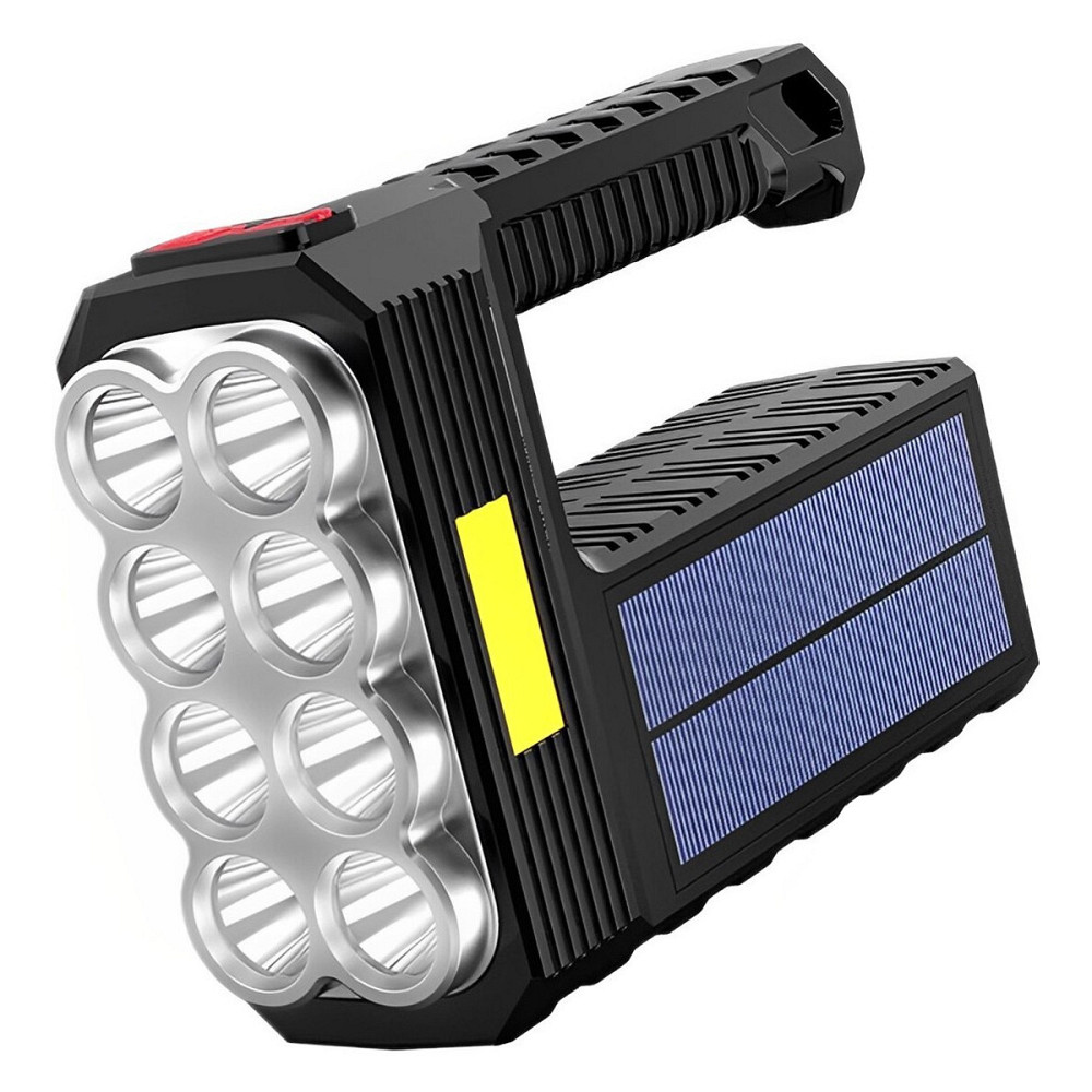 Ліхтар із сонячною панеллю 8 XPG 1 COB 1200мАч 500лм Puluz EDA003723902 Київ - фото 1