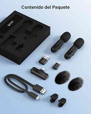 Безпровідний петличний мікрофон 2 в 1 Warm box WB-J301 Луцьк