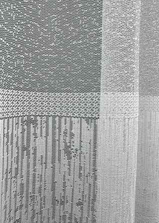 Тюль жаккард, цвет белый 1628т Киев