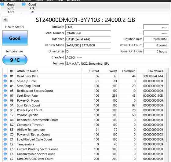 Seagate Expansion HDD 24TB. Харків