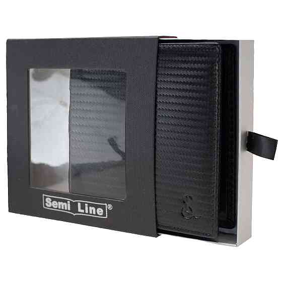 Портмоне мужское кожаное Semi Line RFID Black (P8268-0) Винница