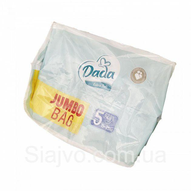 Підгузники дитячі DADA Extra Soft 5 junior 15-25 кг 68шт Jumbo Box Львів - фото 4