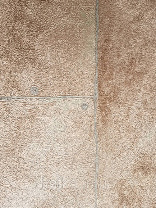 Шпалери вінілові на флізеліні Marburg Loft 0.53х10 коричневі під плитку штукатурку Київ - фото 2