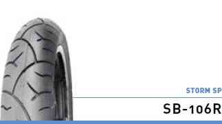 Шина мотоцикл 110/80 -18 TL SB-106 Мукачево