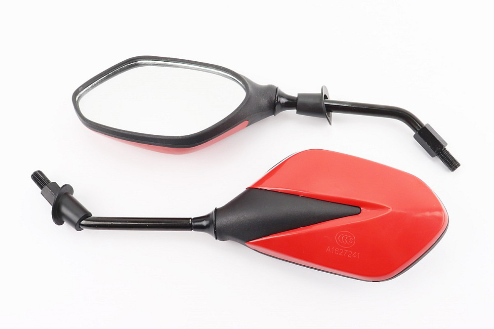 Дзеркала к-кт "Lux" червоні з чорною вставкою, м10, тип 1 Київ - фото 1