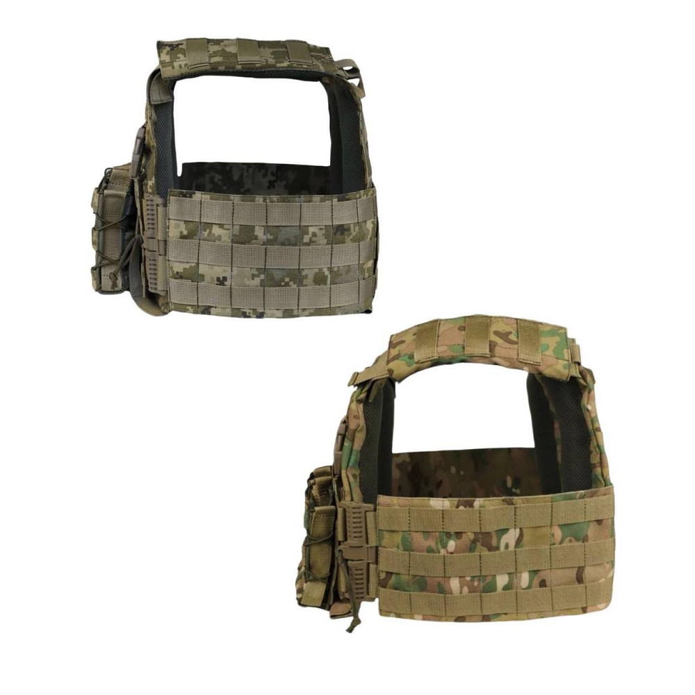 Тактическая плитоноска с быстросъемной системой (без плит) Мультикам Киев - изображение 3