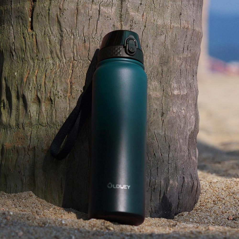 Пляшка для води Oldley з нержавіючої сталі 1л Луцьк - фото 2