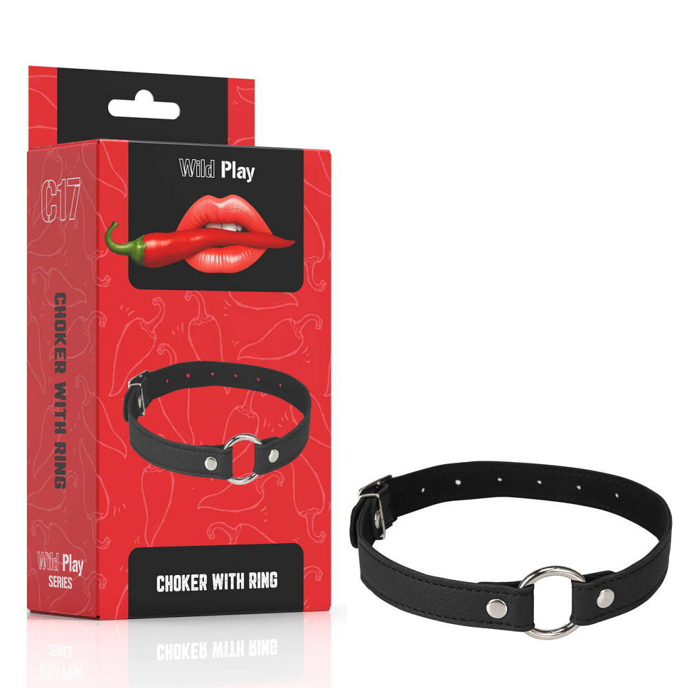 Ошейник - Erospace Wild Play Choker With Ring C17 Sex Aura Киев - изображение 1