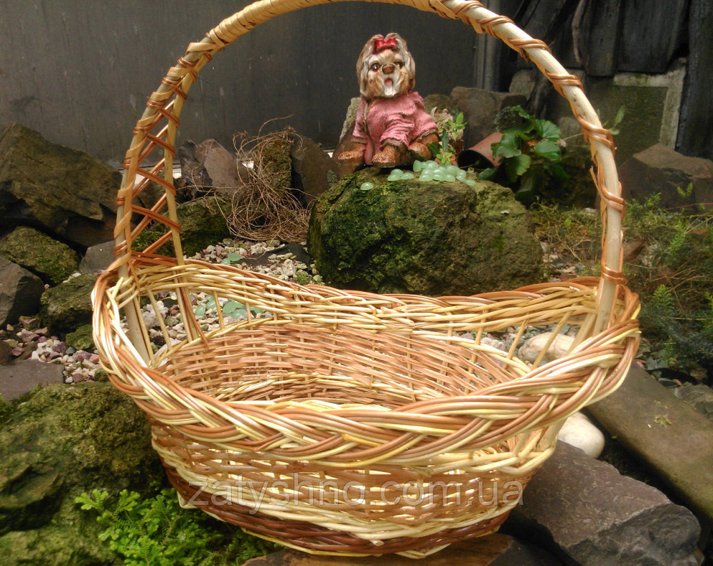 Кошик плетений для новорічних подарунків оптом Київ - фото 5