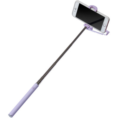 Монопод для селфі Grand-X Elegant 3,5 U-кріплення, бузковий (E3UPR) Вінниця - фото 5