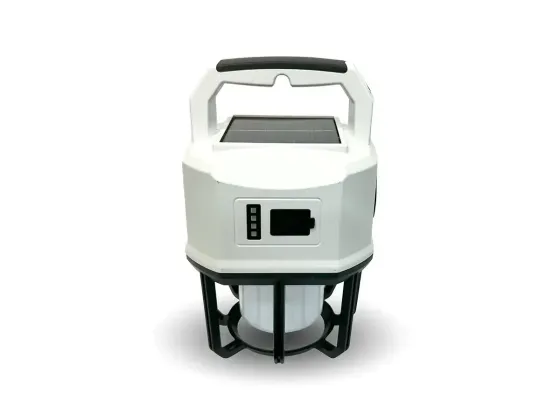 Лампа діодна Bailong для кемпінгу Solar KT-8869, 7 режимів, акумулятор, Powerbank, USB, сонячна пане Київ