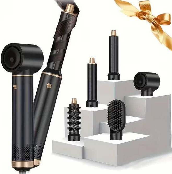 Фен стайлер 5 в 1 Универсальный Инструмент для Волосы. Киев - изображение 1