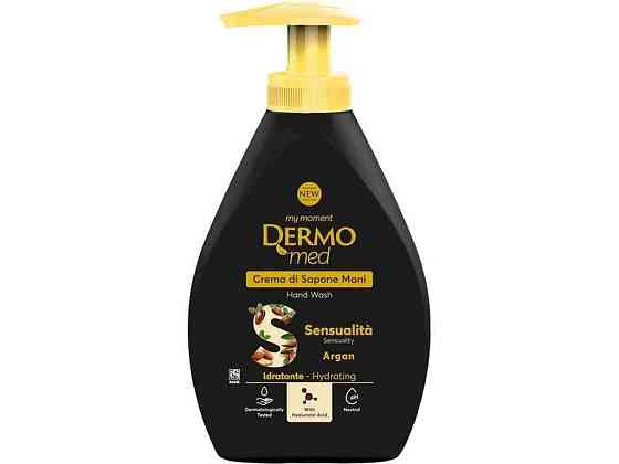 Крем-мыло жидкое 600мл Argan sensualita ТМ DERMOMED Киев