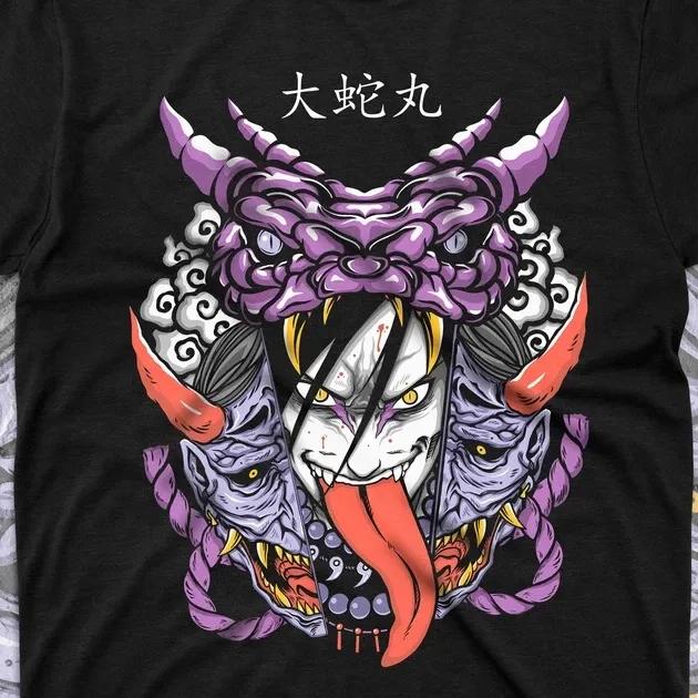 Футболка чоловіча з  принтом Наруто Орочімару Розмір 48 Anime0062 Дніпро - фото 4