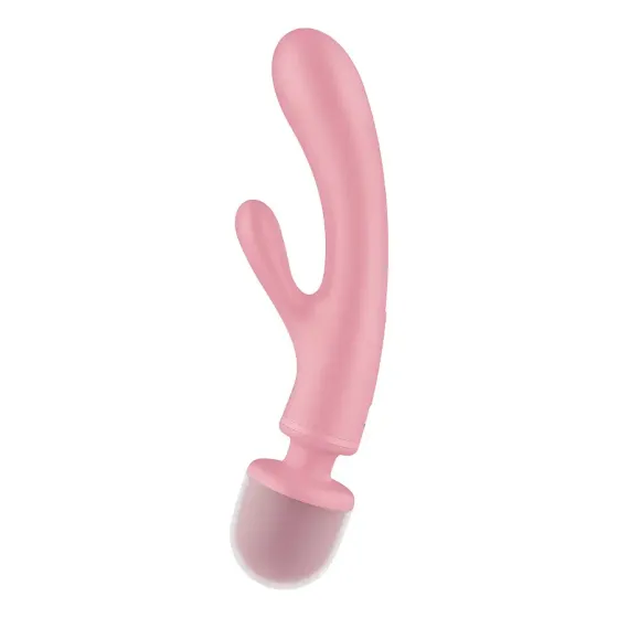 Вібратор Satisfyer Triple Lover (Pink) Львів