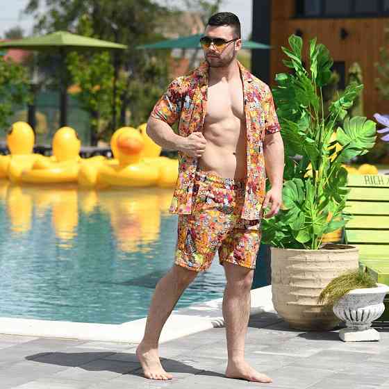 Пляжні шорти чоловічі Pobedov Vocation Multiki Київ