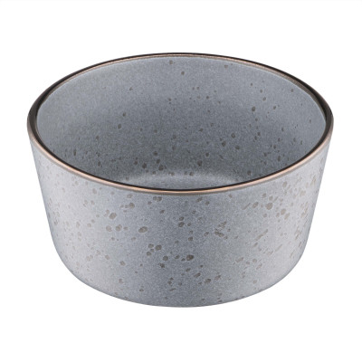 Салатник Ardesto Fasano 700мл, 15.1см, кераміка, сірий (AR0215FG) Винница - изображение 2