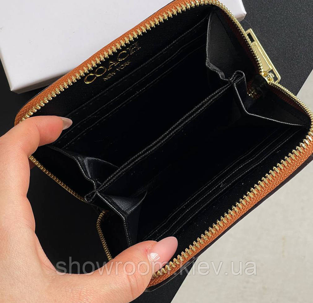 Жіночий маленький гаманець Coach (1378-3) Київ - фото 4