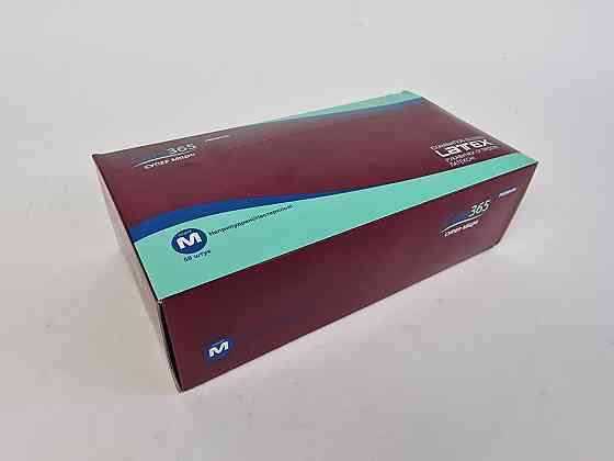 Рукавиці гумові "Амбулаторія" 50 шт (М) "CARE 365" (1 пачка) Харків