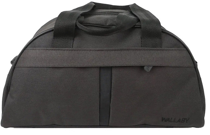 Сумка дорожня Wallaby 213 25х43 чорна S213005 Київ - фото 1