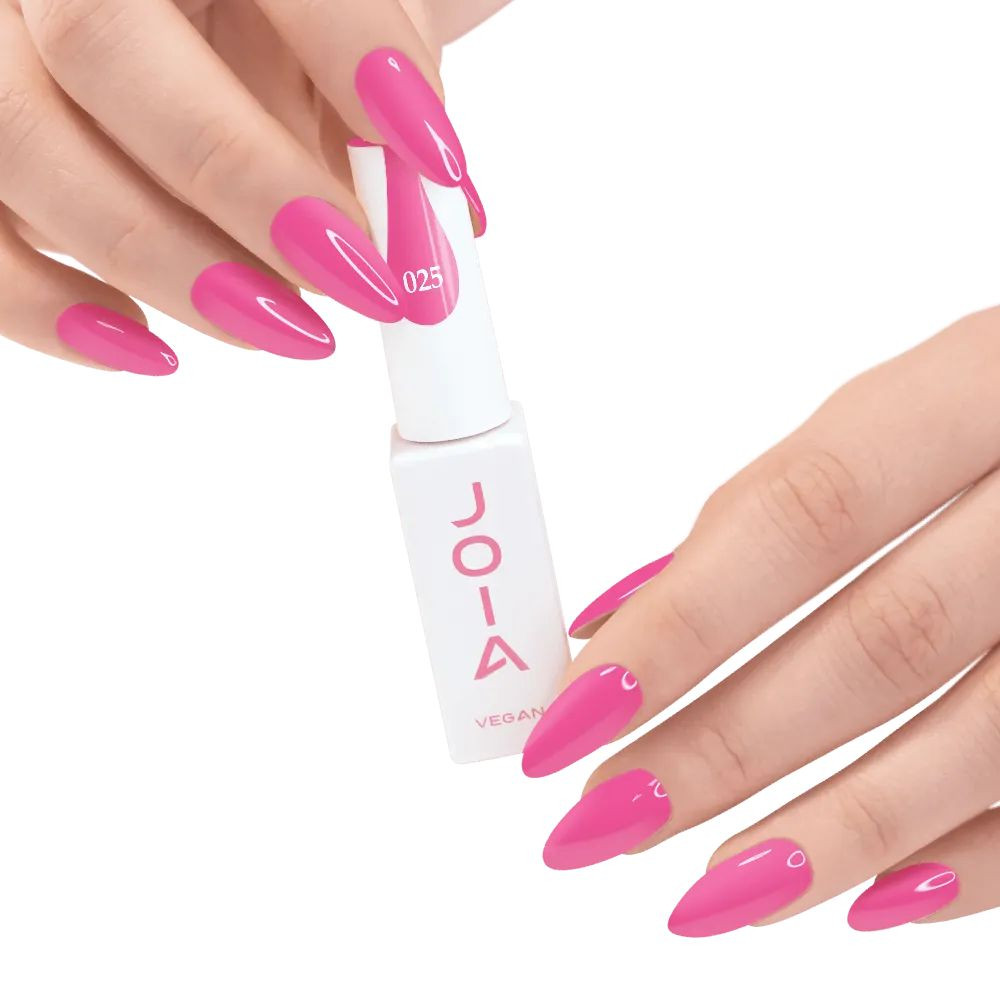Гель-лак для ногтей розовый 025 эмаль JOIA vegan 6 мл Киев - изображение 8