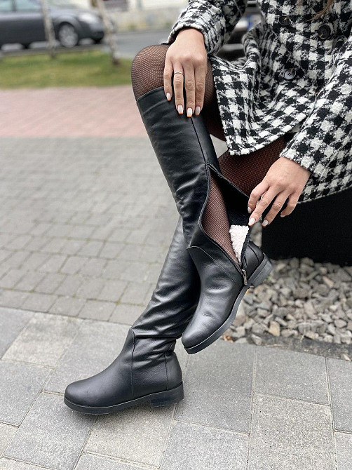 Nivelle Чоботи жіночі NIVELLE чорні натуральна шкіра зимові 38р. (4012) Коломия - фото 4