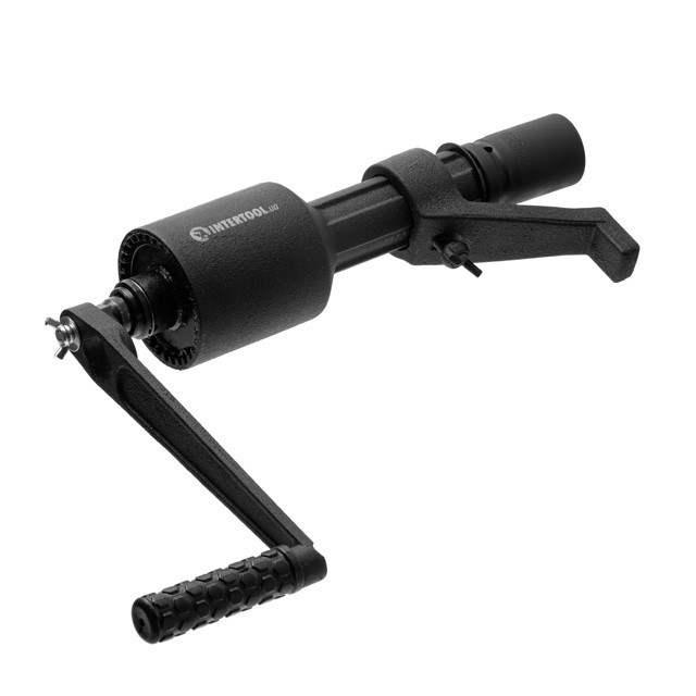 Ключ балонний роторний для вантажних авто, 380 мм, передавальне відношення 1:58/1:38, макс. крутний момент 3800 Nm, головки 32, 33 Київ - фото 9