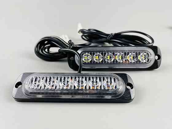 Маячок проблисковий стробоскоп 24 led діодів IP65 led chip 3030 6500K, автомобільний стробоскоп Мукачево