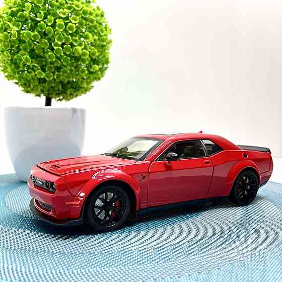 Машинка металева Авто Експерт Chevrolet Camaro 1:24 відчиняються двері капот багажник світло/звук Червона (GT-12099) Чернігів