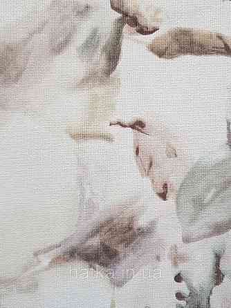 Обои виниловые на флизелиновой основе Rasch Florentine 1.06х10 цветы крупные коричневые бирюзовые белые Киев