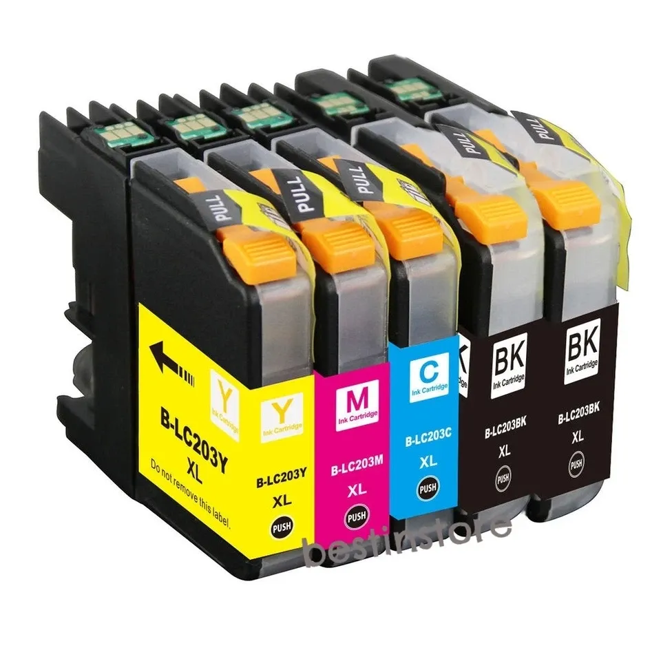 5 шт. новых чернильных картриджей LC-203XL LC203 для Brother MFC-J4620DW MFC-J4420DW Днепр - изображение 1