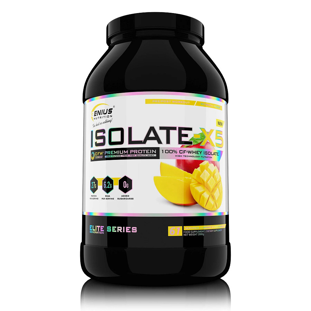Протеїн Isolate-X5 2000 g (Mango Shake) Луцк - изображение 1