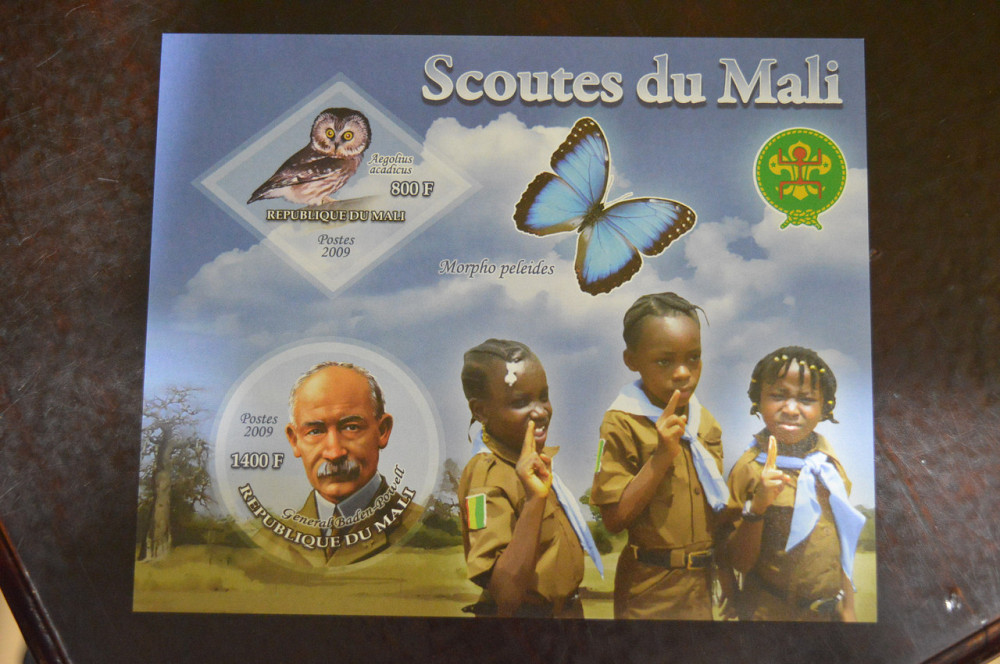 Мали. Марки. Личности. Блок. 2009 год (В-3) Полтава - изображение 1