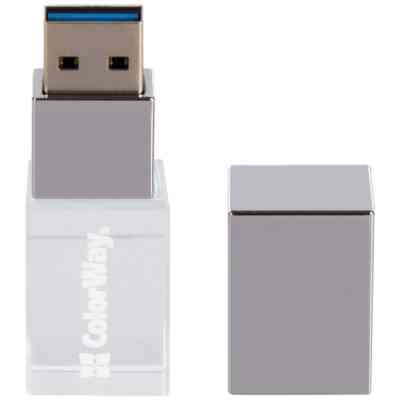 USB флеш накопитель ColorWay 64GB ColorWay Crystal USB 3.0 (CW-USBCL64) Винница