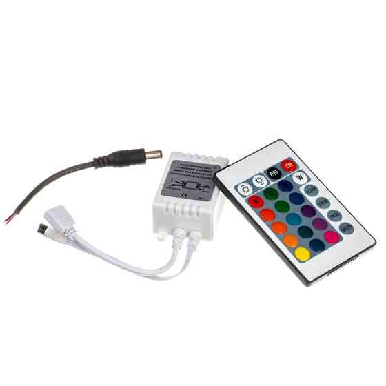 LED контроллер светодиодный RGB 12А-144Вт (IR 24 кнопки) Полтава
