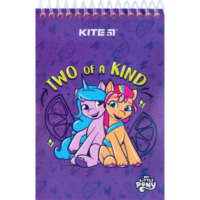 Блокнот Kite на спирали My Little Pony А6, 48 листов, нелинованный (LP24-196) Винница - изображение 1