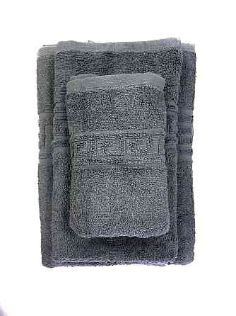 Махровое полотенце Ideal Textile Greek 33х60 см серый (56860582) Черновцы