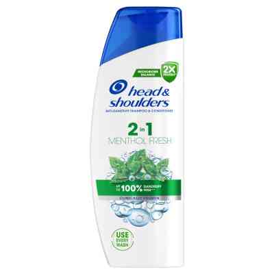 Шампунь Head &amp; Shoulders 2 в 1 Проти лупи Свіжість ментолу 330 мл (8700216304825) Вінниця