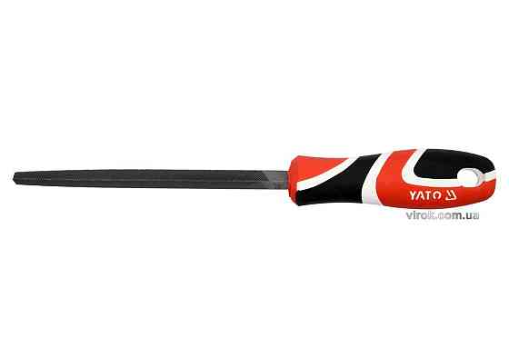 Напильник по металу YATO, трикутний l=150 мм, #1 [20/80] Одеса