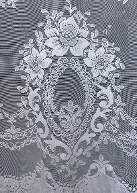 Тюль VR-Textil 1526т Жакард Білий 300х110 см (42-0458) Київ - фото 6