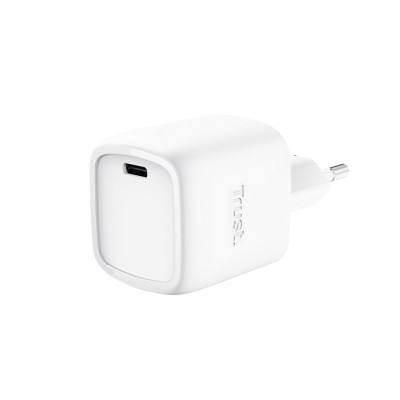 Зарядное устройство Trust USB-C PD30W GaN white (25520_TRUST) Винница - изображение 1