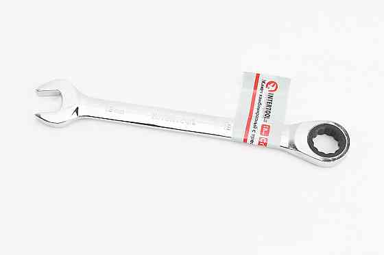 Ключ комбінований з тріскачкою 18мм CrV, PROF DIN3113 XT-1358 Київ