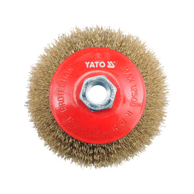 Щітка для електроінструменту Yato Кругова 100 мм YT-4761 (YT-4761) Вінниця - фото 2