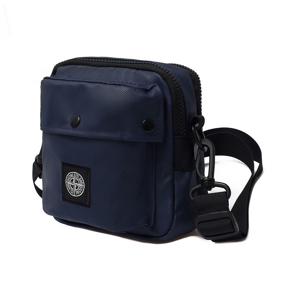 Сумка через плече Stone Island 16x16 синій Запоріжжя - фото 4