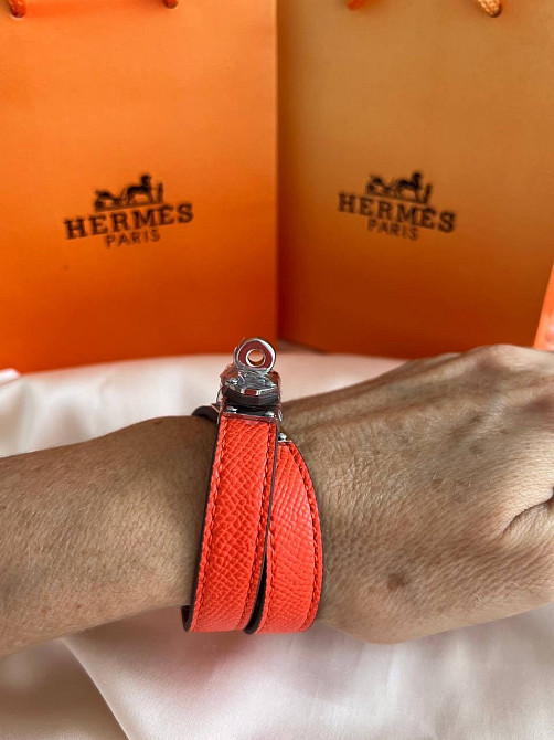 Браслет Hermes Шкіра Одеса - фото 5