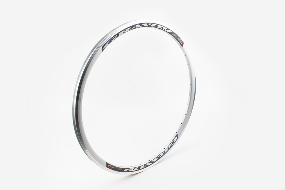 Обід 27,5" (584x19) V-brake "крапля", 14Gх36H алюмінієвий, сірий "GRAVITY" A-024 Київ - фото 2