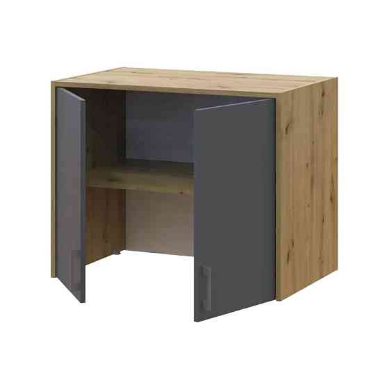 Антресоль высокая Doros Ронди Дуб Артизан/Графит 2 ДСП 82х52х65 (DRS-011905) Днепр