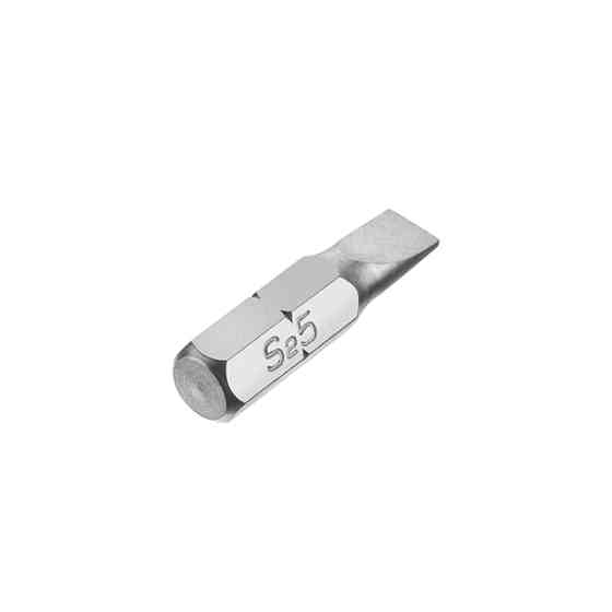 Комплект насадок до викруток SL5, 1/4", 25 мм, уп. 25 шт. Львов