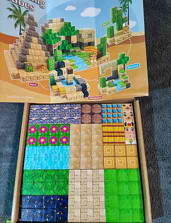Магнітний конструктор Minecraft 100 блоків – ігровий набір для дітей 6+ | Подарунок для хлопчика Киев